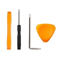 Vista 7 de Metal Thumbsticks Joysticks for Xbox One Controller, Analog Grip Button Replacement Parts for Xbox One SXSeries SX Controllers(Retro-Design Gold)