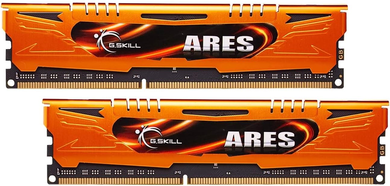 G.SKILL 16GB DDR3 PC3-12800 1600MHz Ares Series Low Profile (10-10-10-30) Dual Channel kit