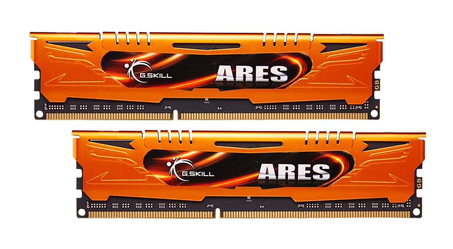 G-Skill 16GB (2x8GB) DDR3 Dual Channel Ares Memory Kit (1600MHz, 10-10-10-30, 1.5v, F3-1600C10D-16GAO, Intel XMP Ready)