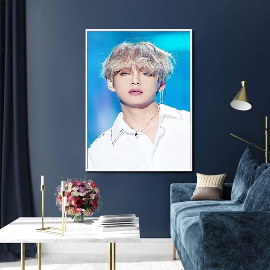 Amazon.co.jp: BTS：キム・テヒョンポスター、BTSパネル、アートパネル