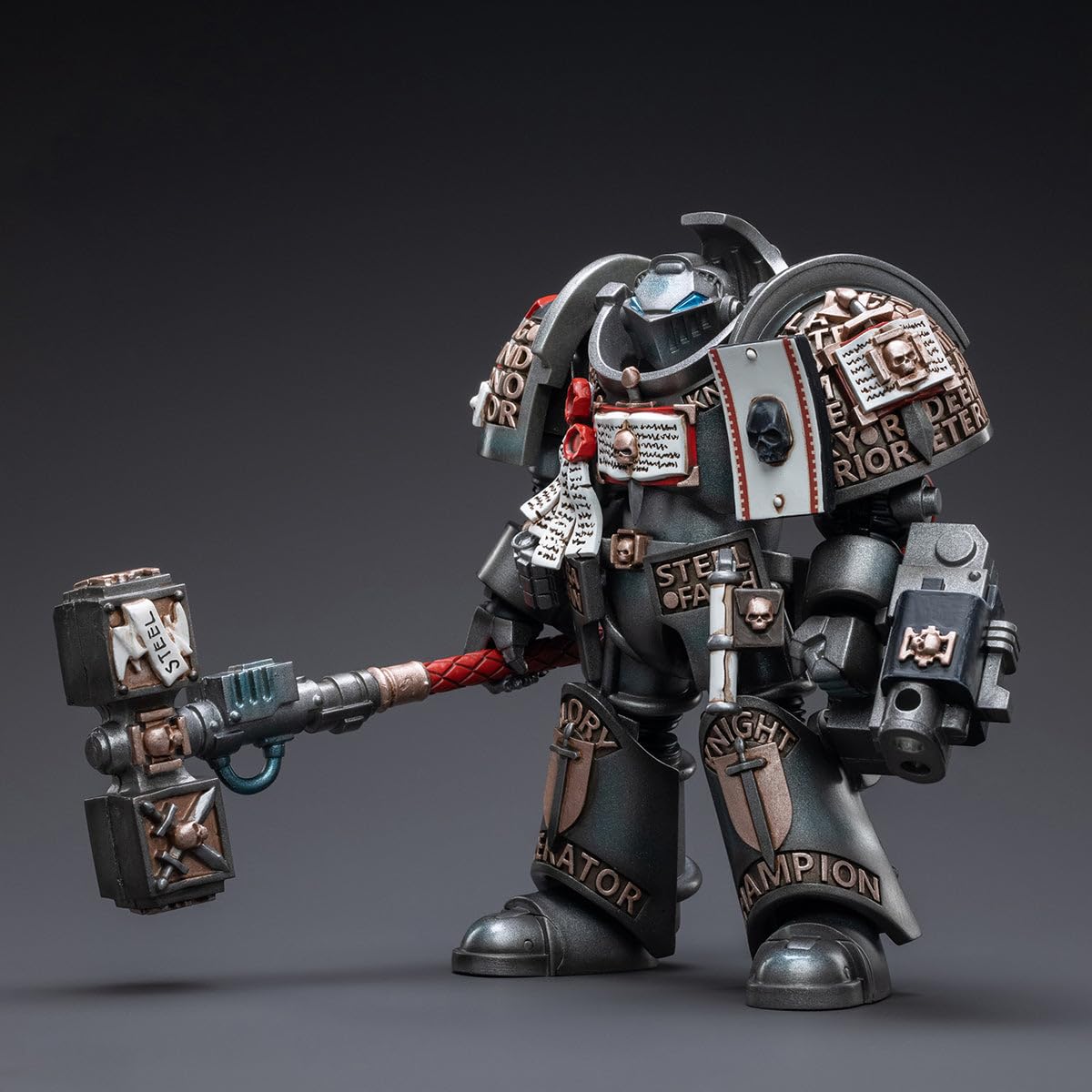 HiPlay JOYTOY Warhammer 40,000 1/18 Szarzy Rycerze Terminator Caddon Vibova JT3228 Figurki Akcji