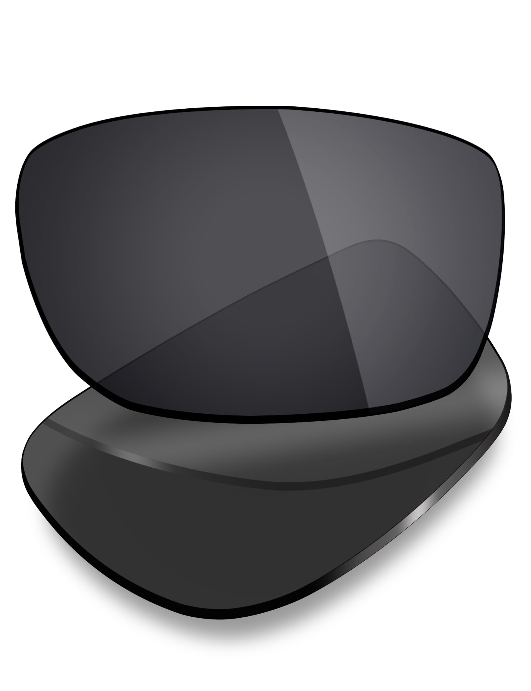 Mryok Men's Polarized - Stealth Black Polarized Replacet Lenses For Oakley Sideways - Stealth Black