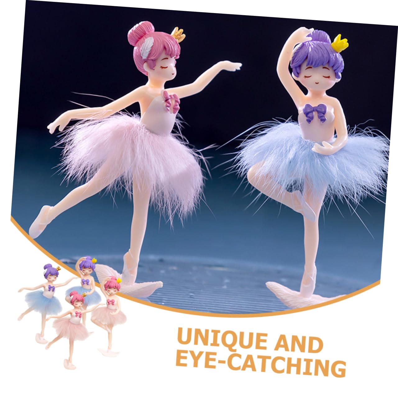 ifundom 20pièces Décorations De Gâteau Ornements pour Fête Anniversaire Figurines pour Gâteaux Et Muffins Décorations De Desserts