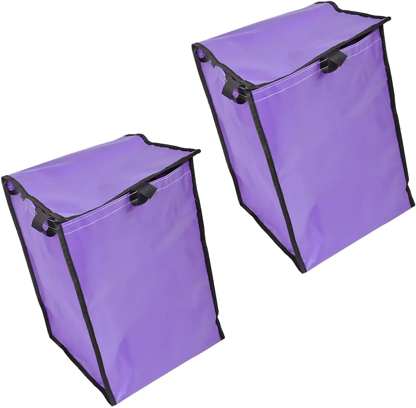 1PCS/2PCS ショッピングカート 交換用バッグ - 30L ショッピングトロリーの交換用バッグ、防水オックスフォード布ショッピ