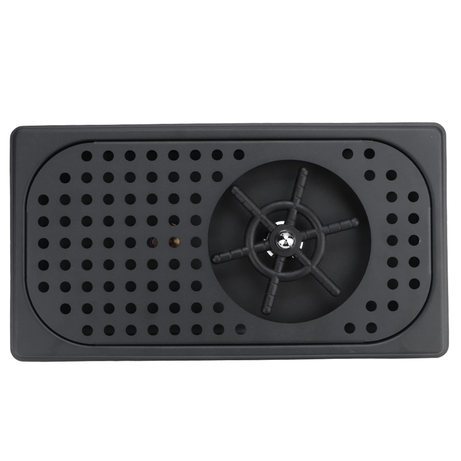 Stainless Steel Automatic Cup Washer Cleaner Rinser for Bar Matte Black