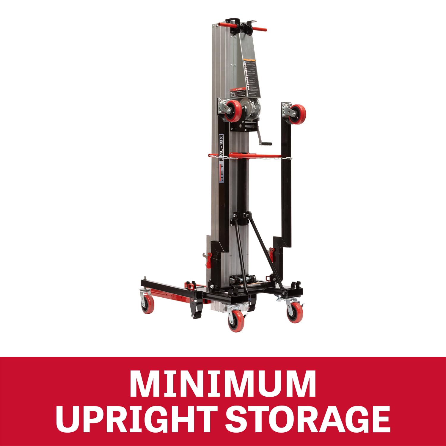 Jet Material Lift, 18 Ft. Lift Height, 650 Lb. Capacity (JML-18X)