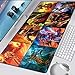 OLUYNG Alfombrilla de ratón Alfombrilla de ratón para Escritorio con Teclado XL Grande Alfombrilla de Goma para computadora portátil para World of Warcraft 900x400mm 900x400x2mm MSSJ-RW083