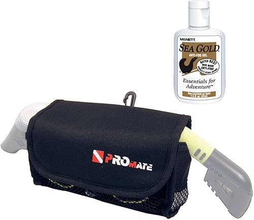 Promate Bolsa para máscara de buceo SEAGOLD Defog Anti-Fog