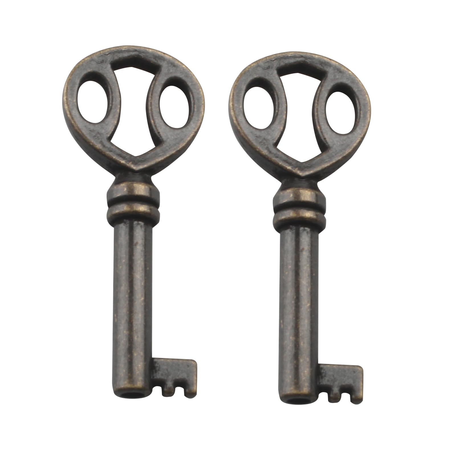 KY-15 Hollow Barrel Antique Skeleton Key for Cabinet, Grandfather