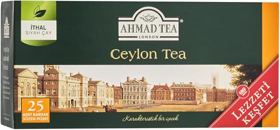 AHMAD TEA Ceylon Tea Bardak Poşet Çay 25'Li 50 G