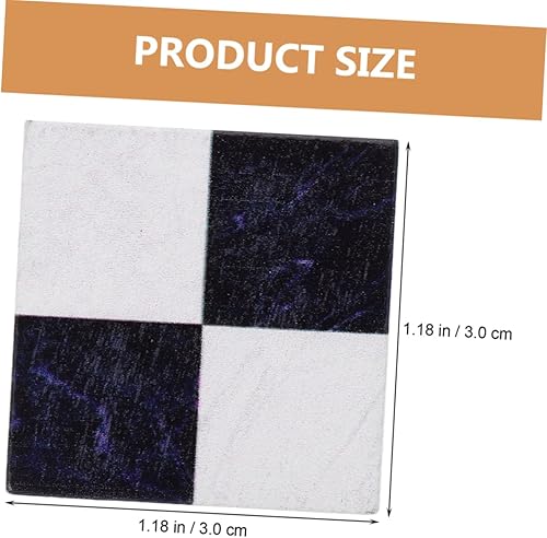 Miniatura 7 de SAFIGLE 135 piezas de suelo de madera simulada para casa de muñecas, adornos para muebles de 1 a 12 escalas, muebles de madera, accesorios de casa