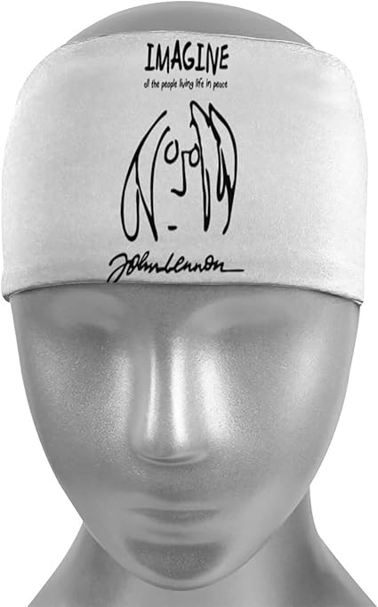 Amazon Co Jp ヘッドバンド ジョン レノン ヘアバンド メンズ おしゃれ スポーツ 野球 アスレチック 薄型 伸縮性 汗止めバンド ヘアターバン 男女兼用 洗顔用 トレーニング ランニング サッカー ヨガ サイクリング 自転車 ファッション