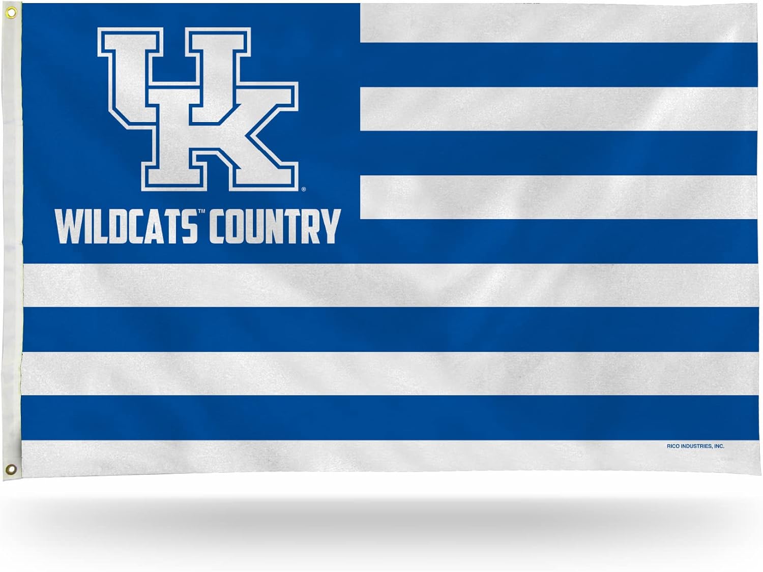 Rico Industries NCAA Kentucky Wildcats Country 3' x 5' Banner Flag 3' x 5' Banner Flag Single Sided - Indoor or Outdoor - Home Décor