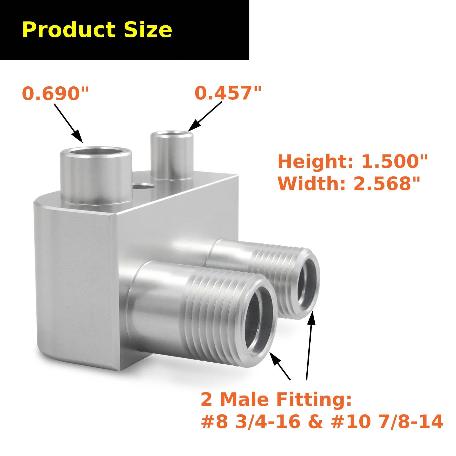 R4 Ac Compressor GM Gen IV LS3 Billet Aluminum A/C Line Compressor ...