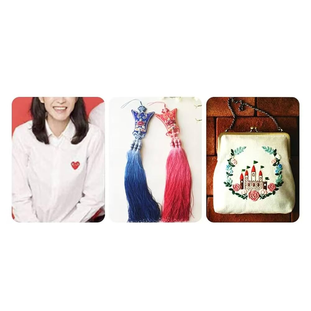 Leliafleury 3200M Metallic Embroidery Thread Polyester Embroidery