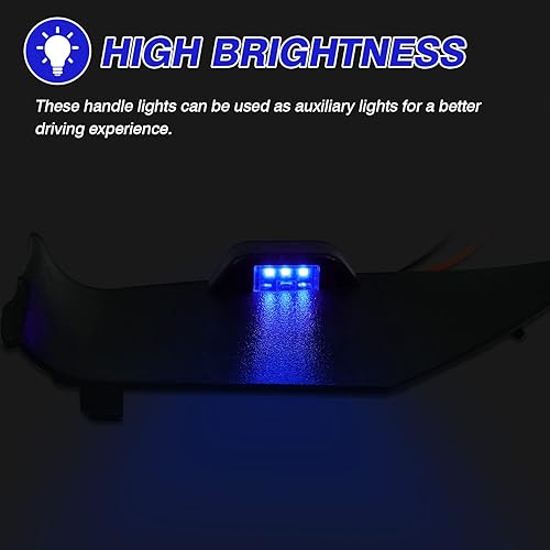 Miniatura 3 de Powerty Compatible con luz LED Toyota Camry 2024 2023 2022 2021 2020 2019 2018 manija interior de la puerta cuenco, iluminación ambiental, lámpara