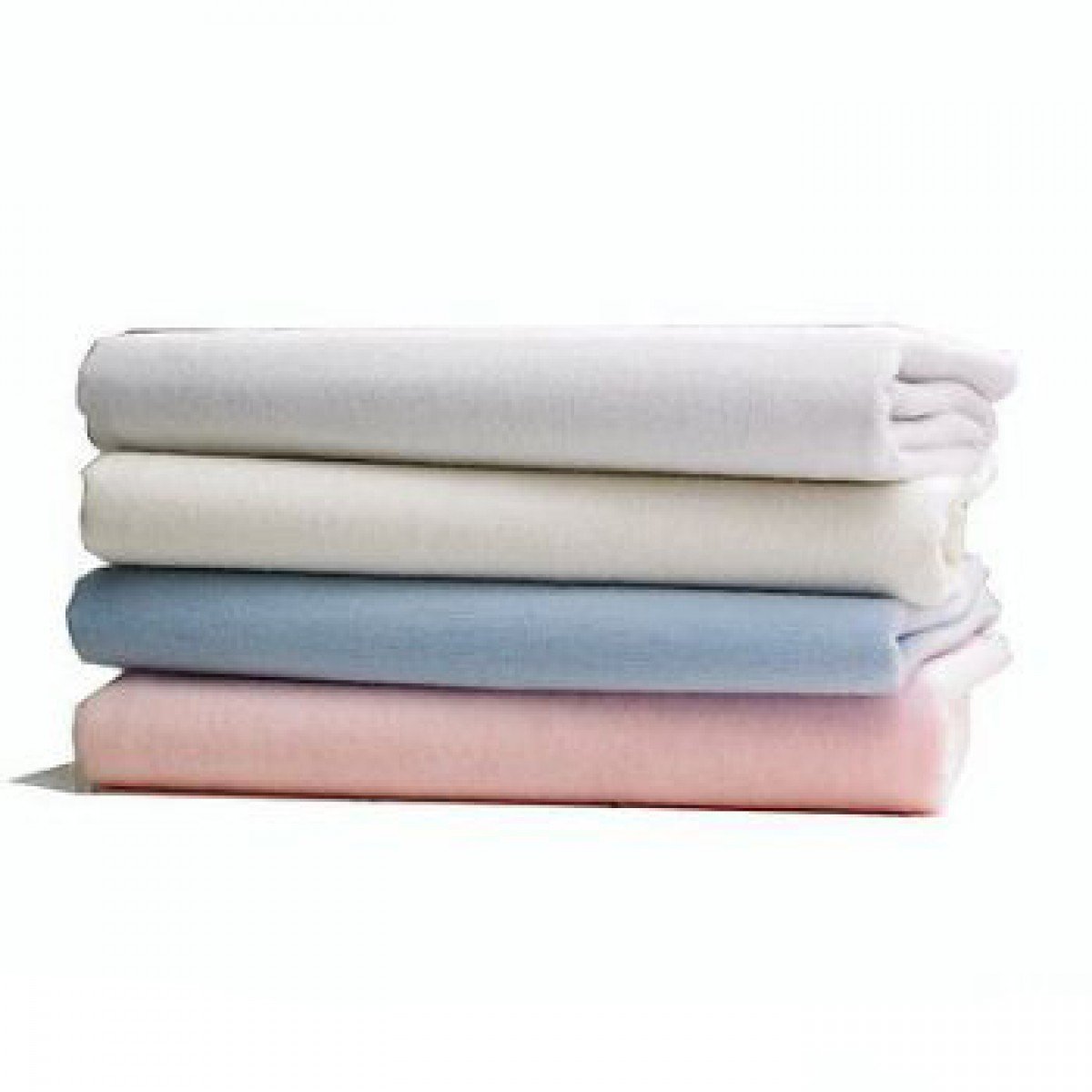 The Bettersleep Company Ivory Luxury Brushed Cotton Flannelette Pillowcase Pair