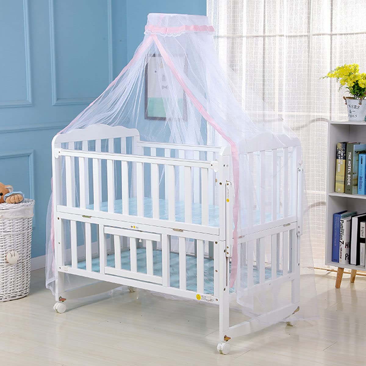 Zanzariera per bambini, a baldacchino, a cupola, a cupola, zanzariera, per culla, zanzariera, per tenere il bambino lontano dalle zanzare