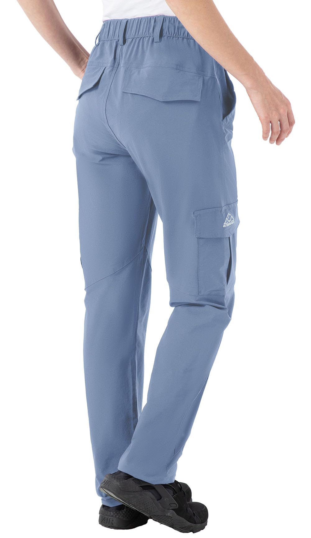 YSENTO Damen Outdoor Wanderhose Wasserdicht Schnelltrocknend Atmungsaktiv Camping Trekkinghose Funktionshose