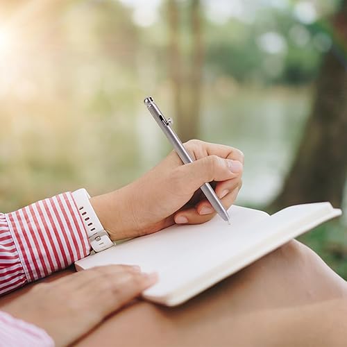 Miniatura 5 de LiulingWSH Mini bolígrafo de titanio, portátil EDC Gadget Equipo al aire libre Personalidad Creative Signature Pen Mini EDC Pen herramienta al aire