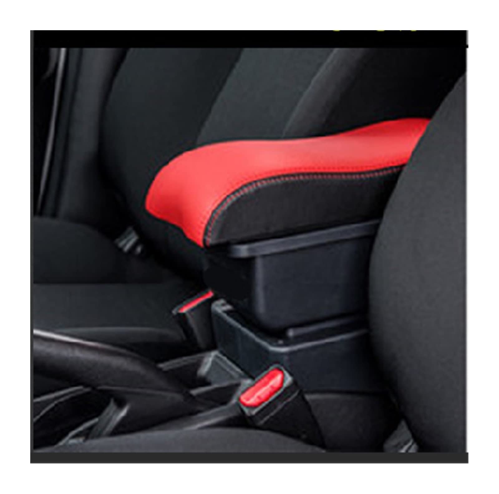 Baiqimv Car Armrest Box For Toyota For Yaris Hybrid 2015-2022 Retrofit Parts Interior Storage Box USB(A1 No USB)