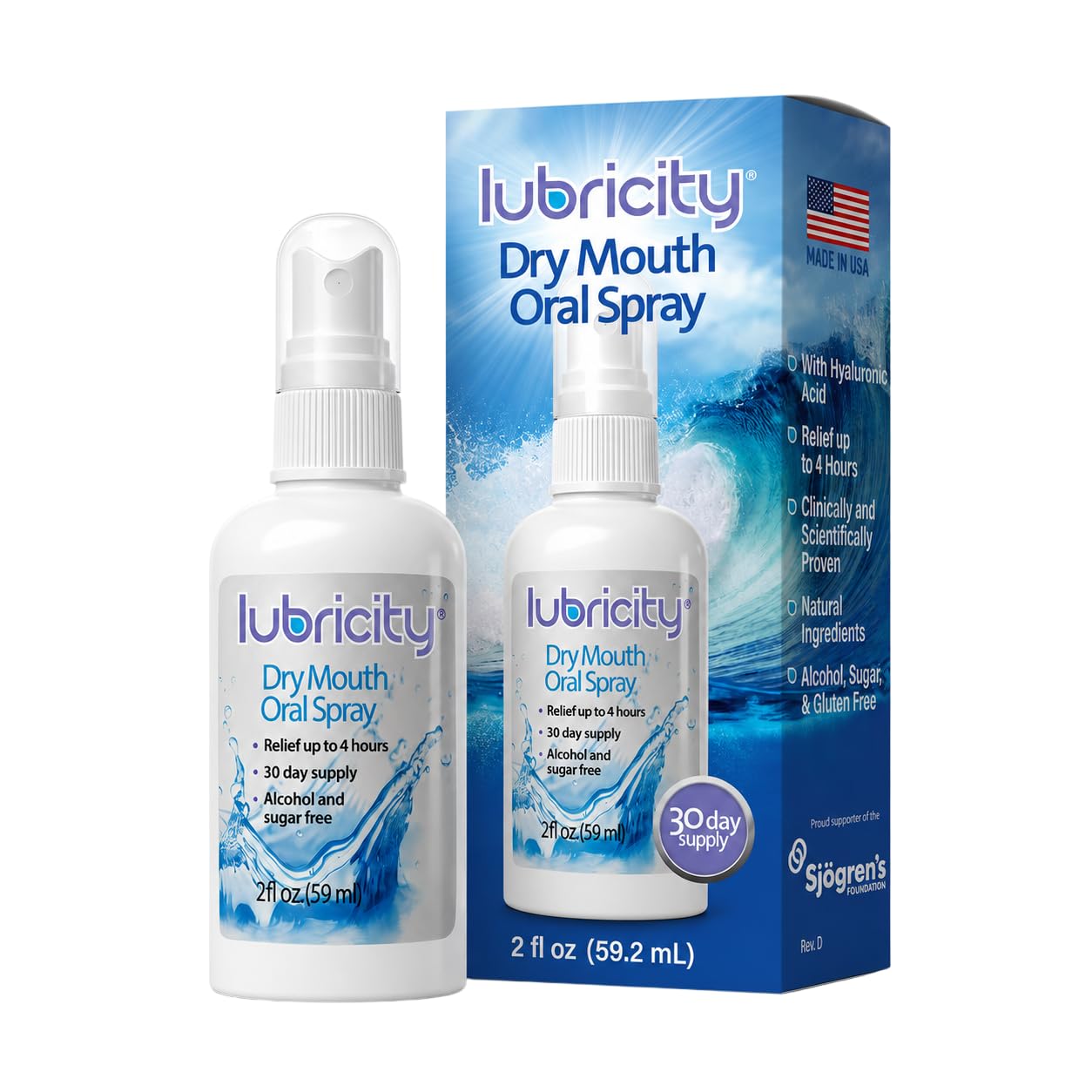 Lubricity Dry Mouth Oral Spray