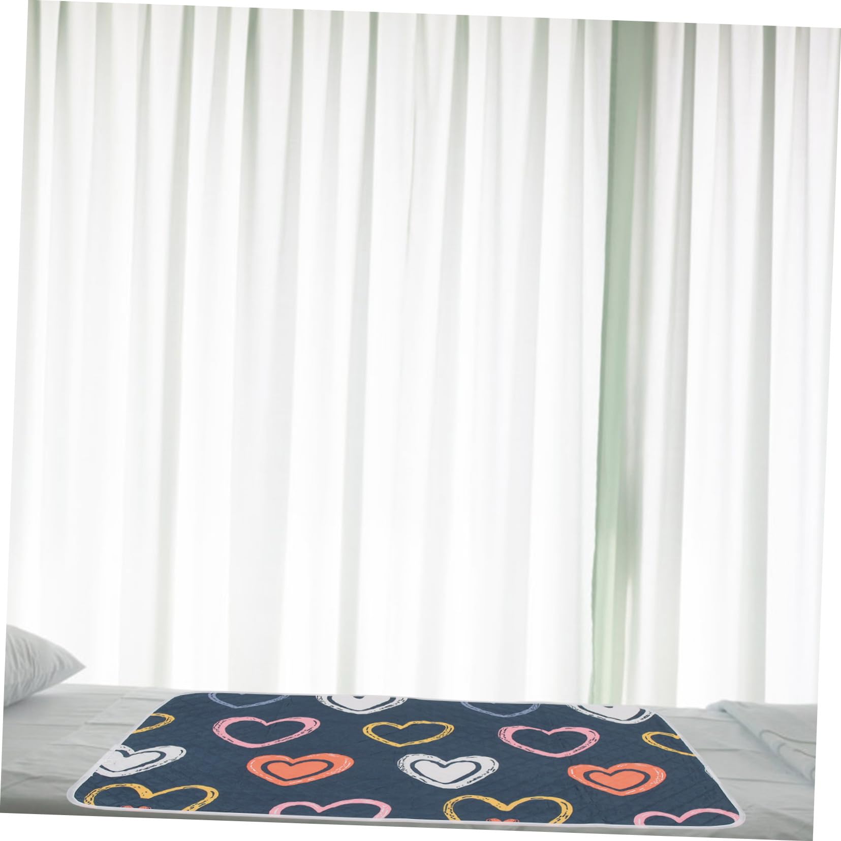 2 Uds Colchón Impermeable A Prueba De Orina para Bebés Lavable Paciente Menstruación Paciente Esterilla De Absorción Rápida Protector De Algodón para Mascotas para Niños