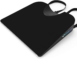 Gel Memory Foam Office Chair & Car Seat Cushion with Non-Slip Bottom – Tailbone Pain Relief Cushion, Ergonomic, Orthopedic Sciatica & Coccyx Pillow Cushion