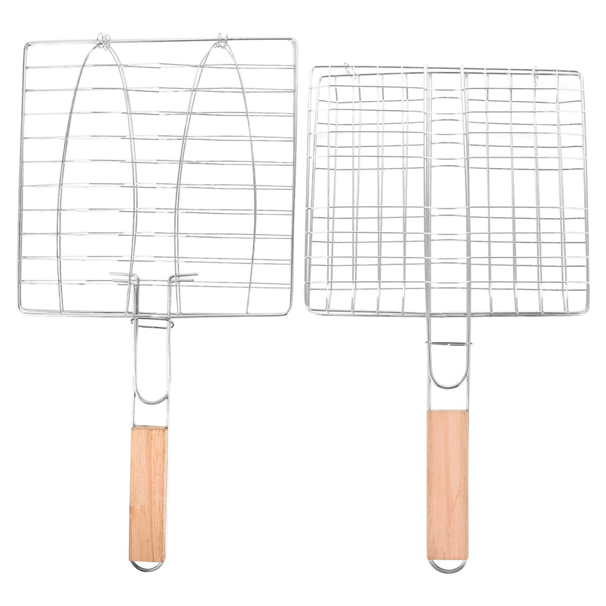 Panier à griller pour barbecue extérieur et cuisson de poisson en camping