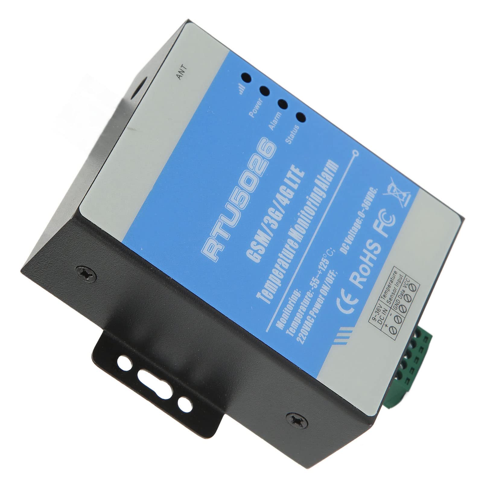 GSM-Temperaturüberwachungs-Alarm-Controller, GSM 3G 4G Feuchtigkeits-Temperatur-Alarm Umgebungsüberwachung Stromausfall-Alarm AC100-240V