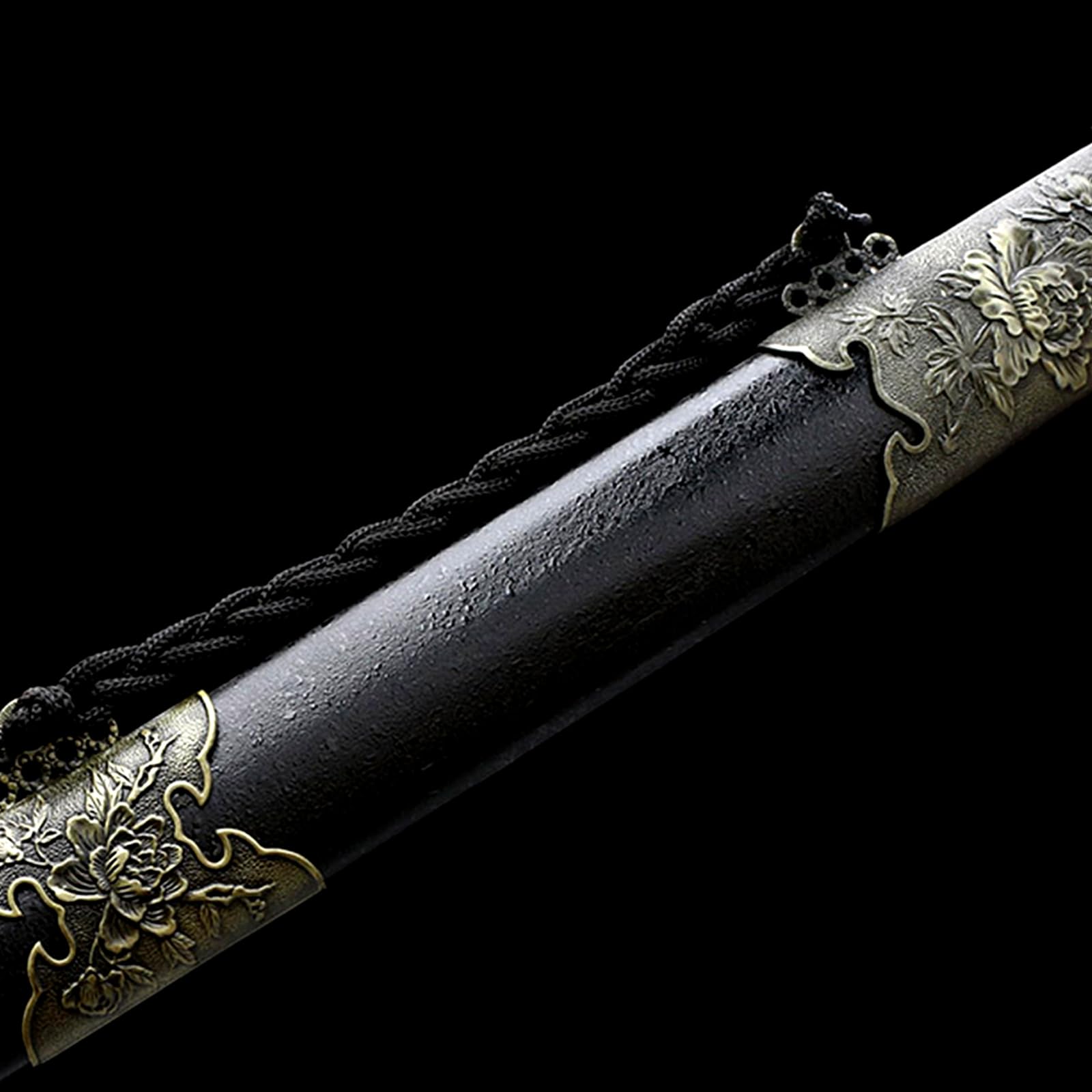 102cm Espadas Chinas de Madera,Espada de Tai chi de bambú Natural,bokken Hecho a Mano para Entrenamiento de Artes Marciales,exhibición,Cosplay,Accesorios,Regalos
