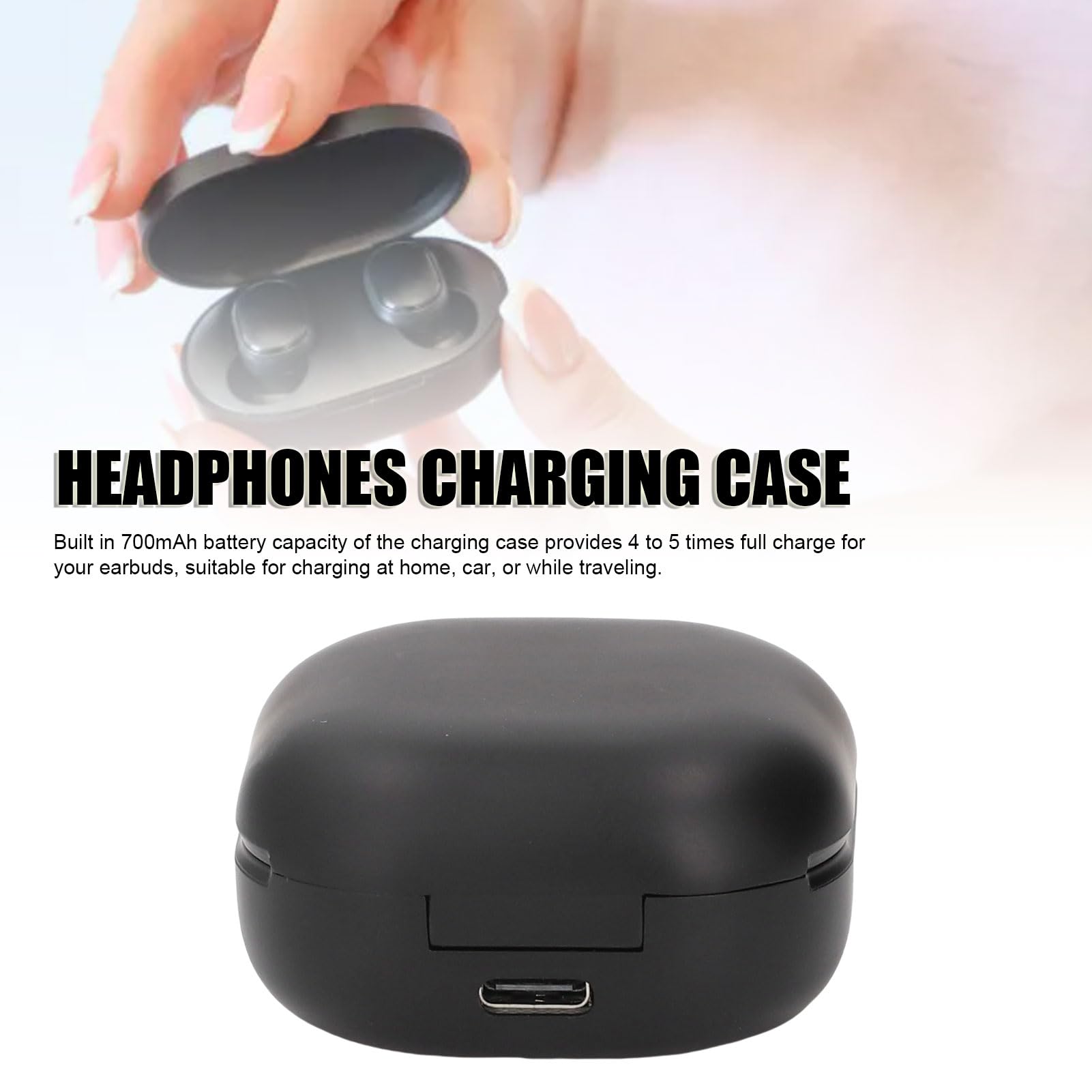 Custodia di Ricarica per Auricolari Bluetooth, Sostitutiva ABS