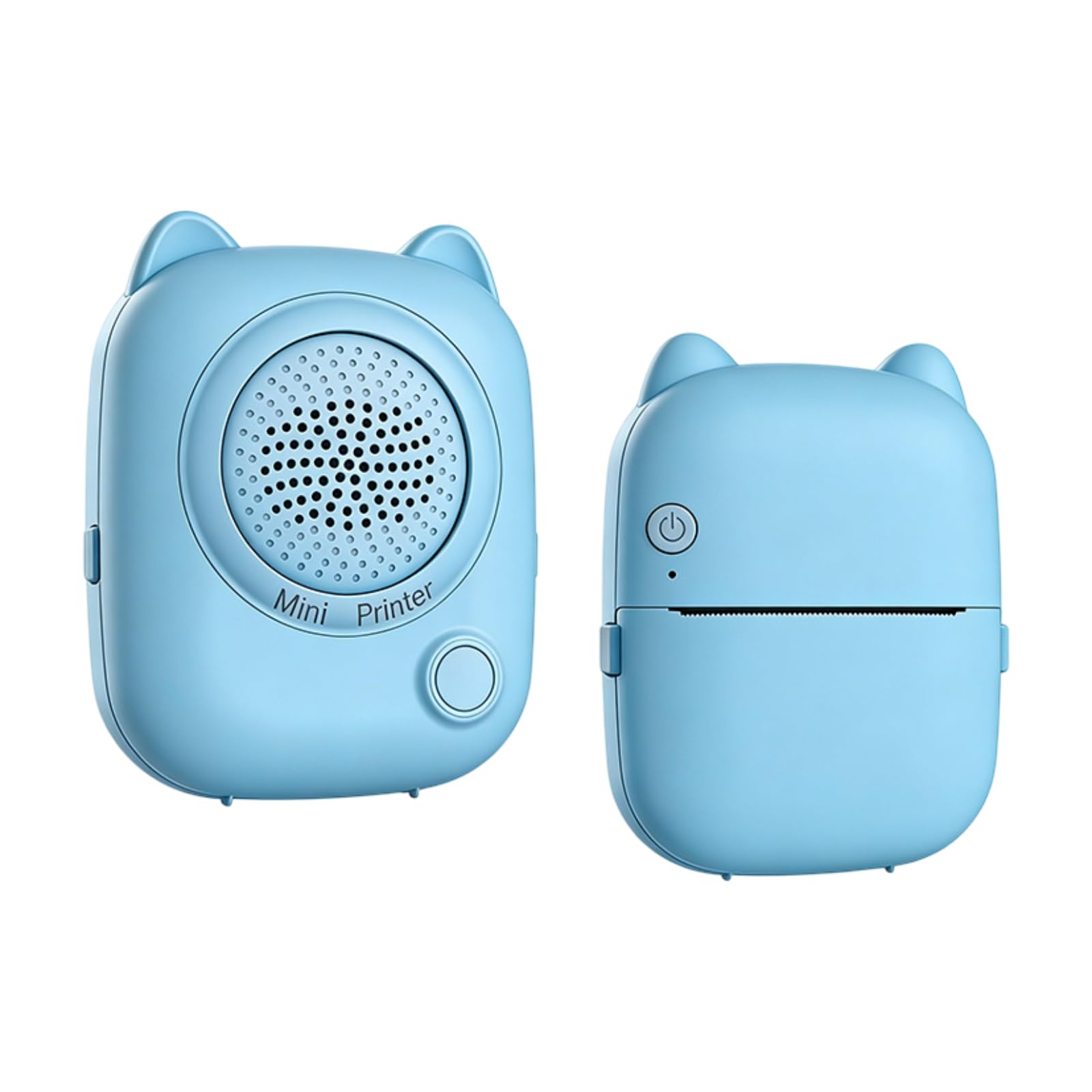 AI Voice Bluetooth Mini Thermal Printer, Inkless Pocket Sticker Maker