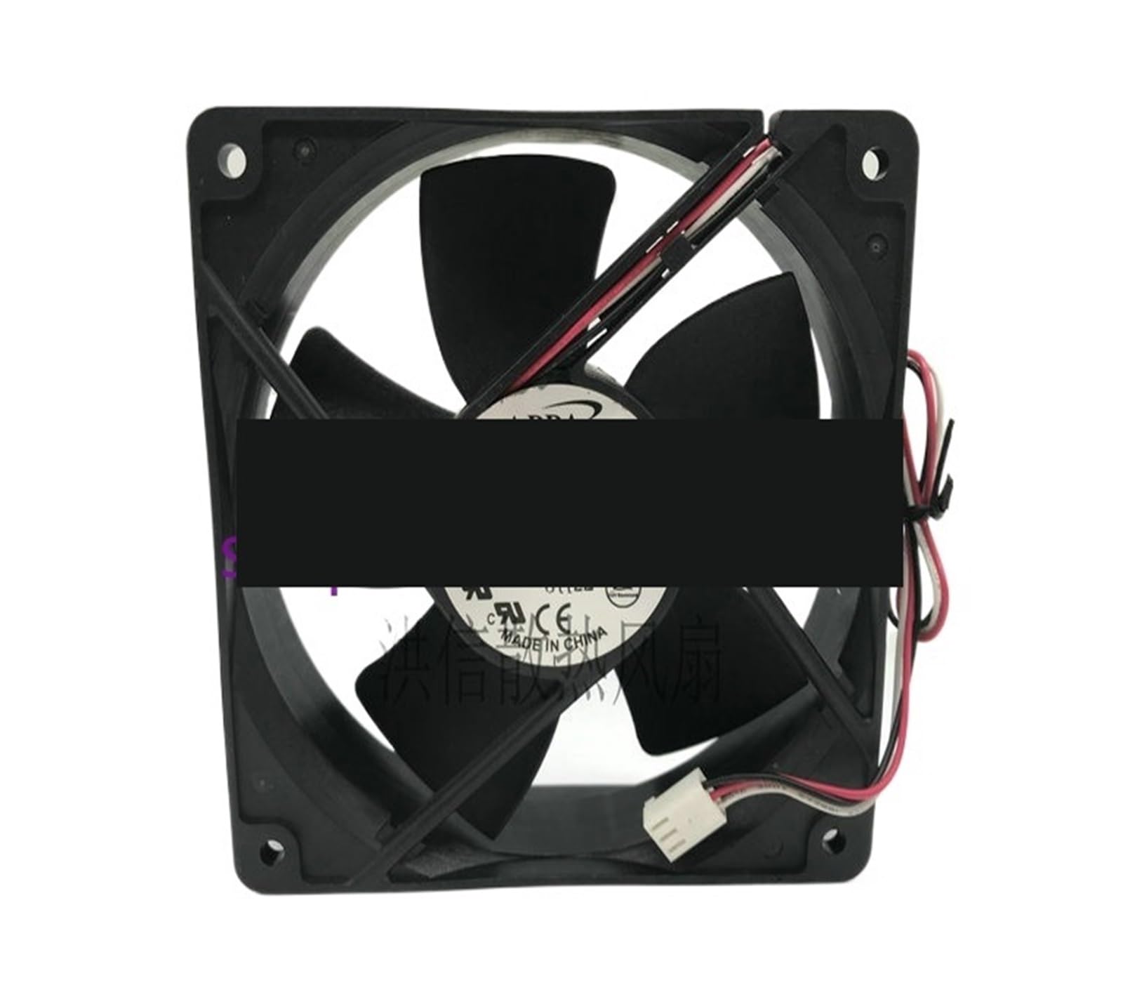 LWJYIPETZQ For 12032 12V 0.40A AD1212HB-Y53 Cooling Fan 3 Wire 12CM