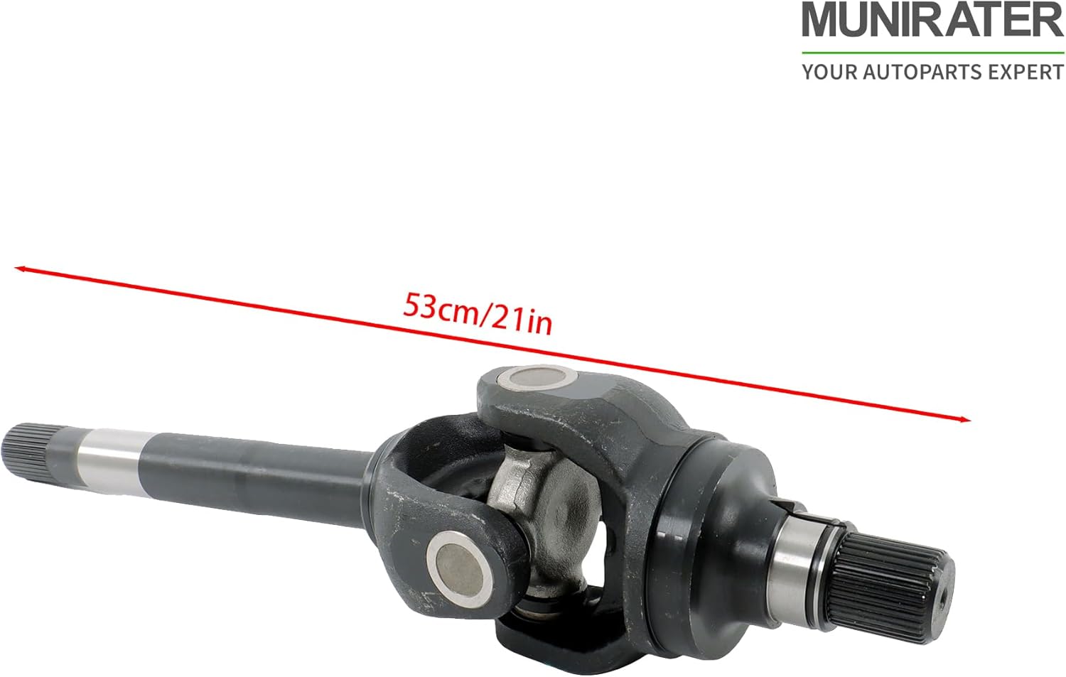munirater Front Left Axle Shaft Replacement for F-350 Super Duty 4WD 2005-2012