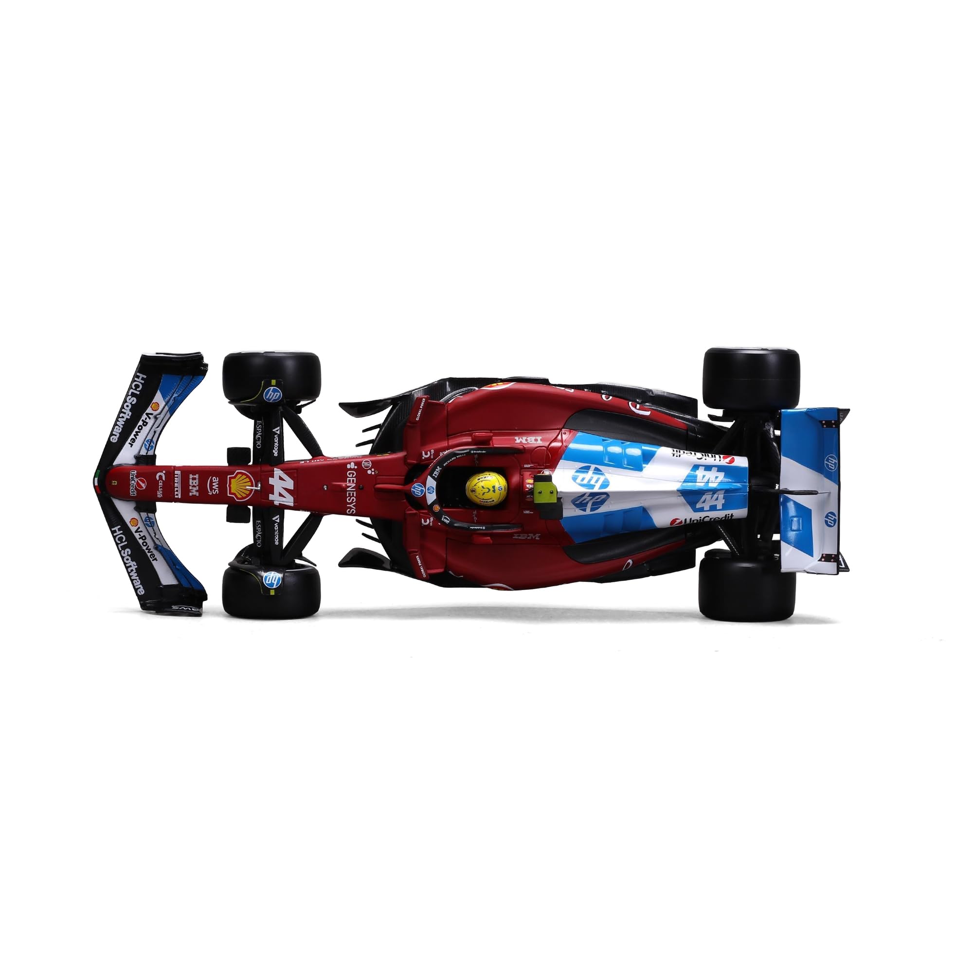 1:24 F1 Ferrari SF-25 2025 Hamilton con casco Miami GP