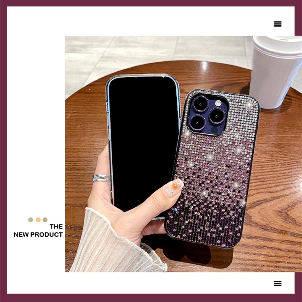 Custodia Per Telefono Con Diamante A Specchio Per Trucco Sfumato - Foto 13