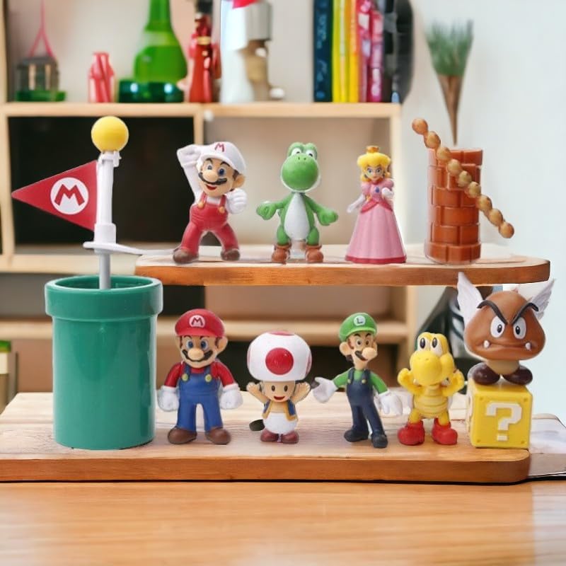 Image of FUNFOB Action Figure Set of 12 Height- 4.5cm to 9cm Collectible for Anime Fans PVC Multicolour | Rio- Set of 12