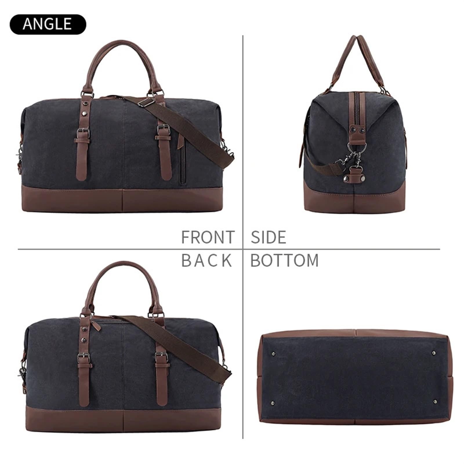 Borsa da Viaggio Borsa da Viaggio Borsa da Viaggio Borsa da Viaggio Grande capacità Borsa da Viaggio Casual Borsa da Viaggio in Tela Borsa da Viaggio per Uomo Borsa da Viaggio per
