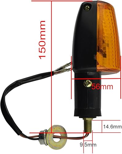 Miniatura 4 de AHL Luz de señal de giro para Honda CB400 CB1300 CB-1 VTR250 CB400SF VTEC400 NC39 Bros 600