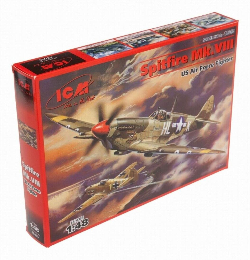 ICM 1:48 - Spitfire Mk.VIII, WWII USAAF Fighter