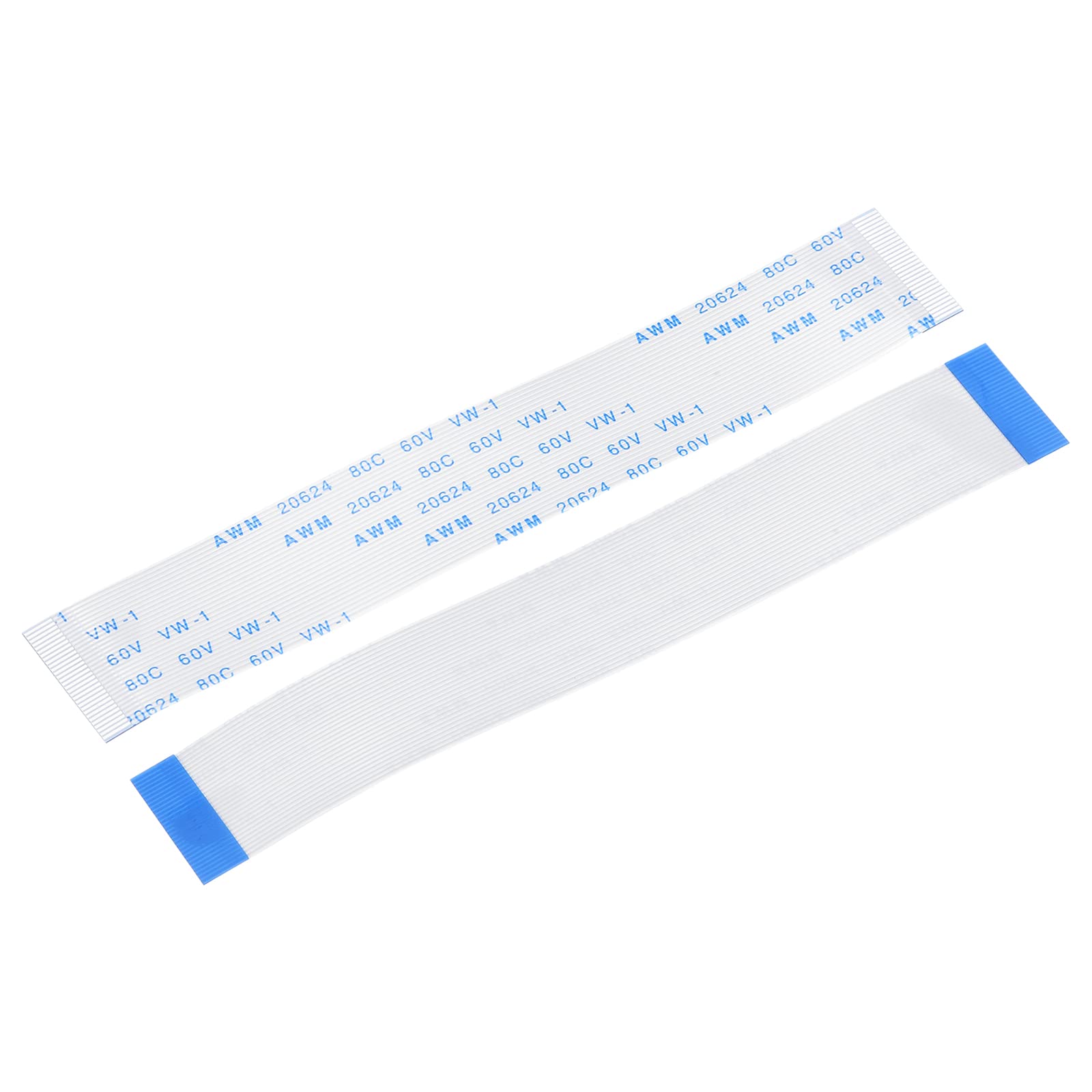 sourcing map FFC FPC Flat Flexible Cable, 30 Pin 0.5mm Pitch 100mm Long (A Type) for LCD 3D Printer Camera DVD TV Laptop Audio Pack of 10