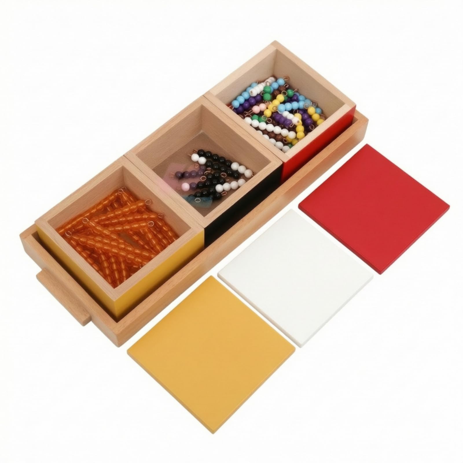 Pädagogisch Spielzeug mit stäben Haptisch Schlangenspiel Anregend Rechenspiel für Grundschule, Garten, Heimunterricht, Internationales Additions-Schlangenspiel Transparent Gold