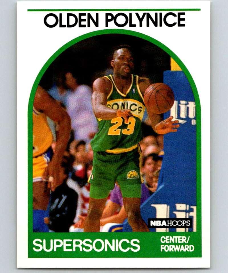 Amazon.com: 1989-90 NBA Hoops #152 Olden Polynice RC Rookie