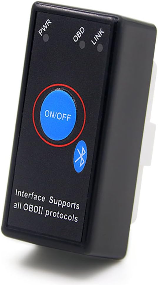 Super mini ELM327 V1.5 Bluetooth with chip PIC18F25K80 Power Switch 16Pin OBD2 OBDII Code Reader works on Android Windows XP Win7 32-bite