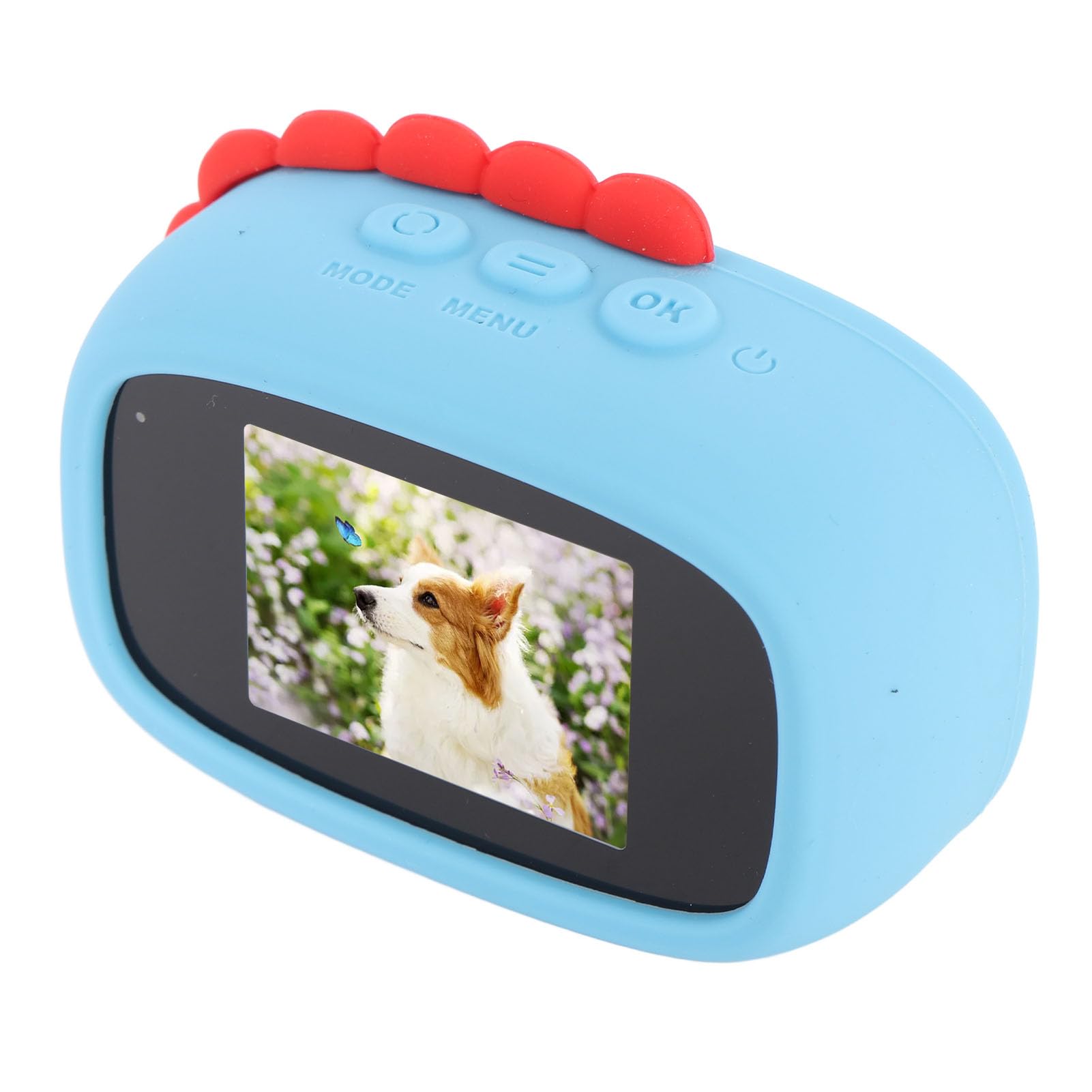Cámara Submarina, 12 MP 750 MAh Batería Compacta Cámara Pequeña para la Playa (Blue)