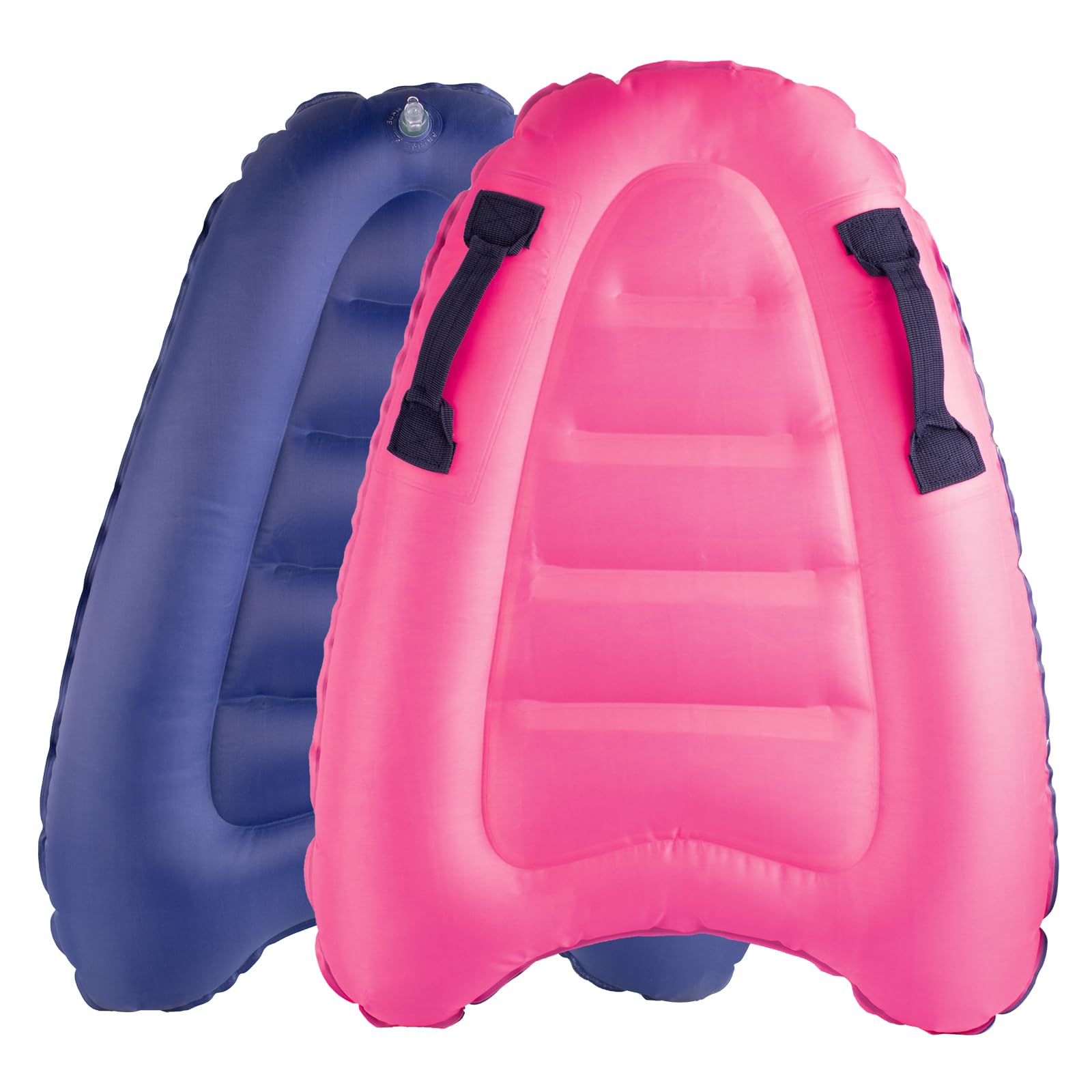 Tabla de Bodyboard Hinchable para Niños 75x65x15 cm Plegable con Asas