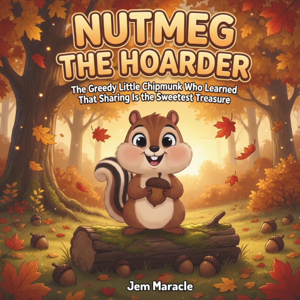 Nutmeg the Hoarder: The Greedy Little Chipmunk Who Learned That Sharing Is the Sweetest Treasure (Tóta's Woodland Tales)