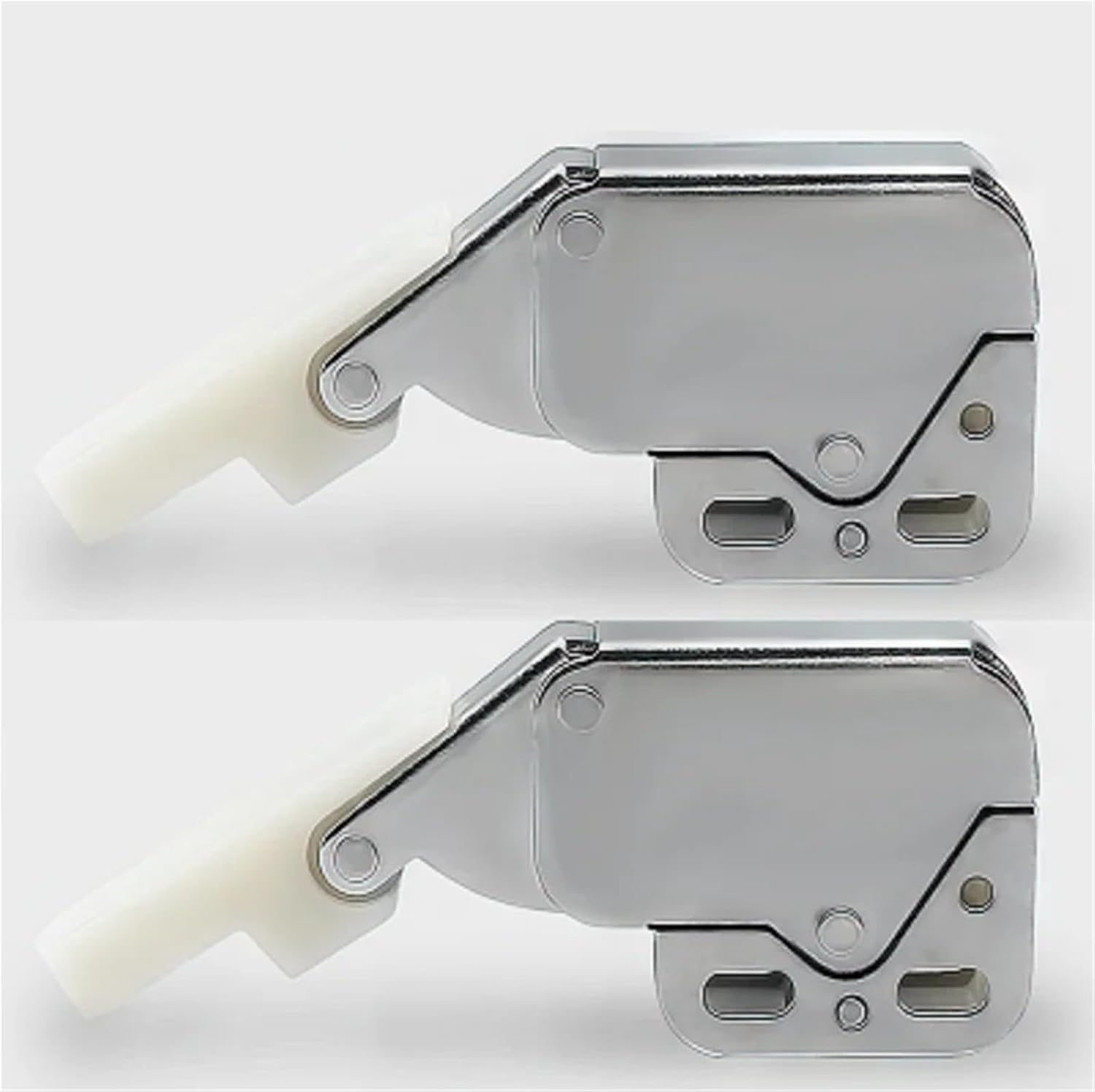 Mini Touch Latch Automatic Spring Push Catch Bounce Lock 49 X28mm 4Set