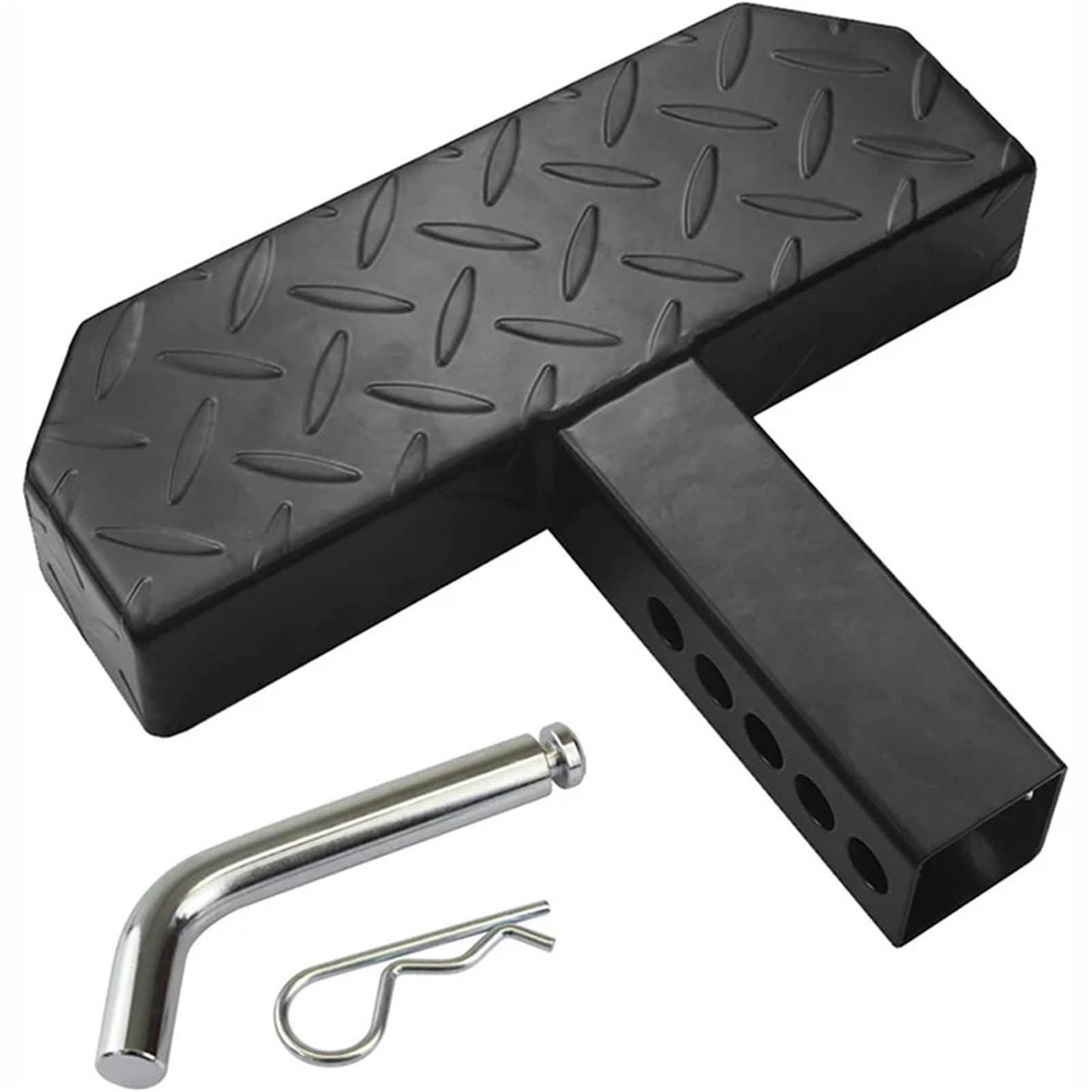 kulowego przyczepy Stopnie zaczepu holowniczego Osłona zderzaka 30CM Stopnie zaczepu do samochodów SUV Ciężarówki Przetworniki z sworzniem Pasują do odbiorników Zaczep Kulowy